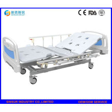 China Best Sale Hospital Furniture Manual Three Crank Medical Beds